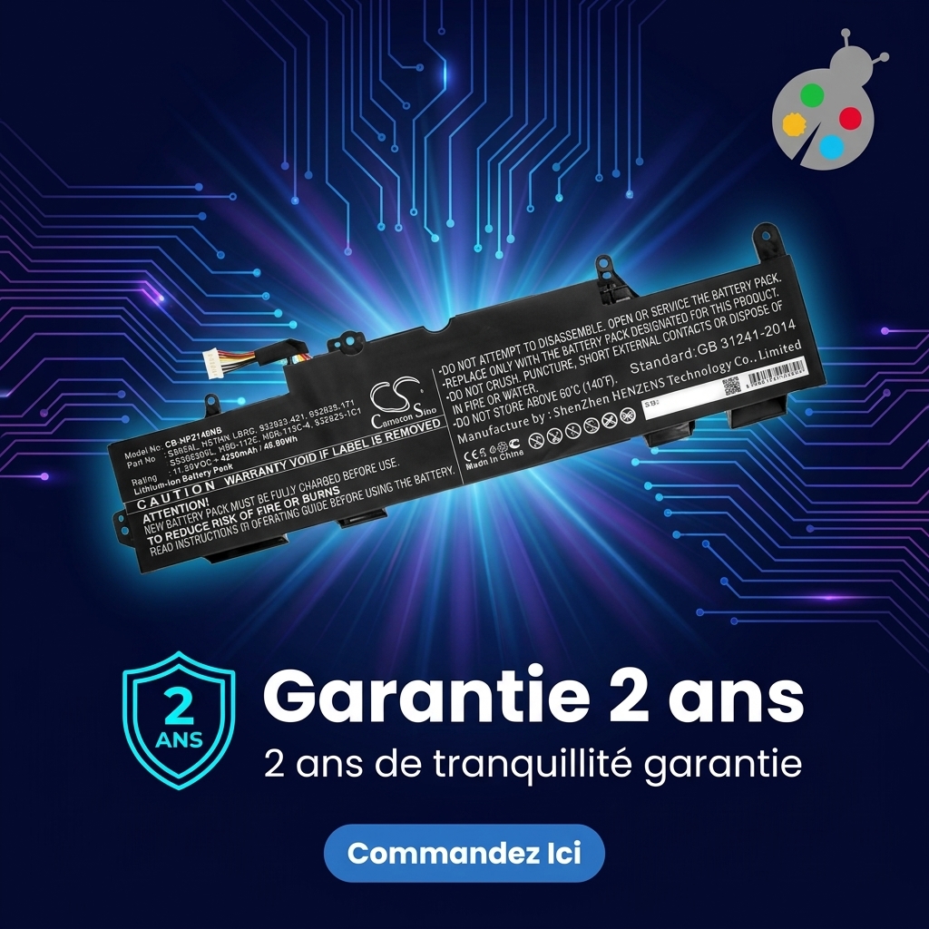 Batterie ordinateur portable hp elitebook 840 g5