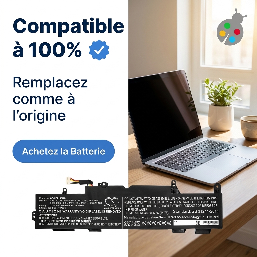 Batterie ordinateur portable hp elitebook 840 g5