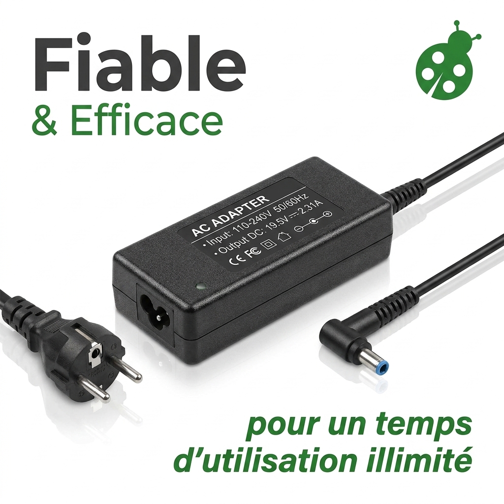 Chargeur ordinateur portable hp  pavilion 13 an0029nf