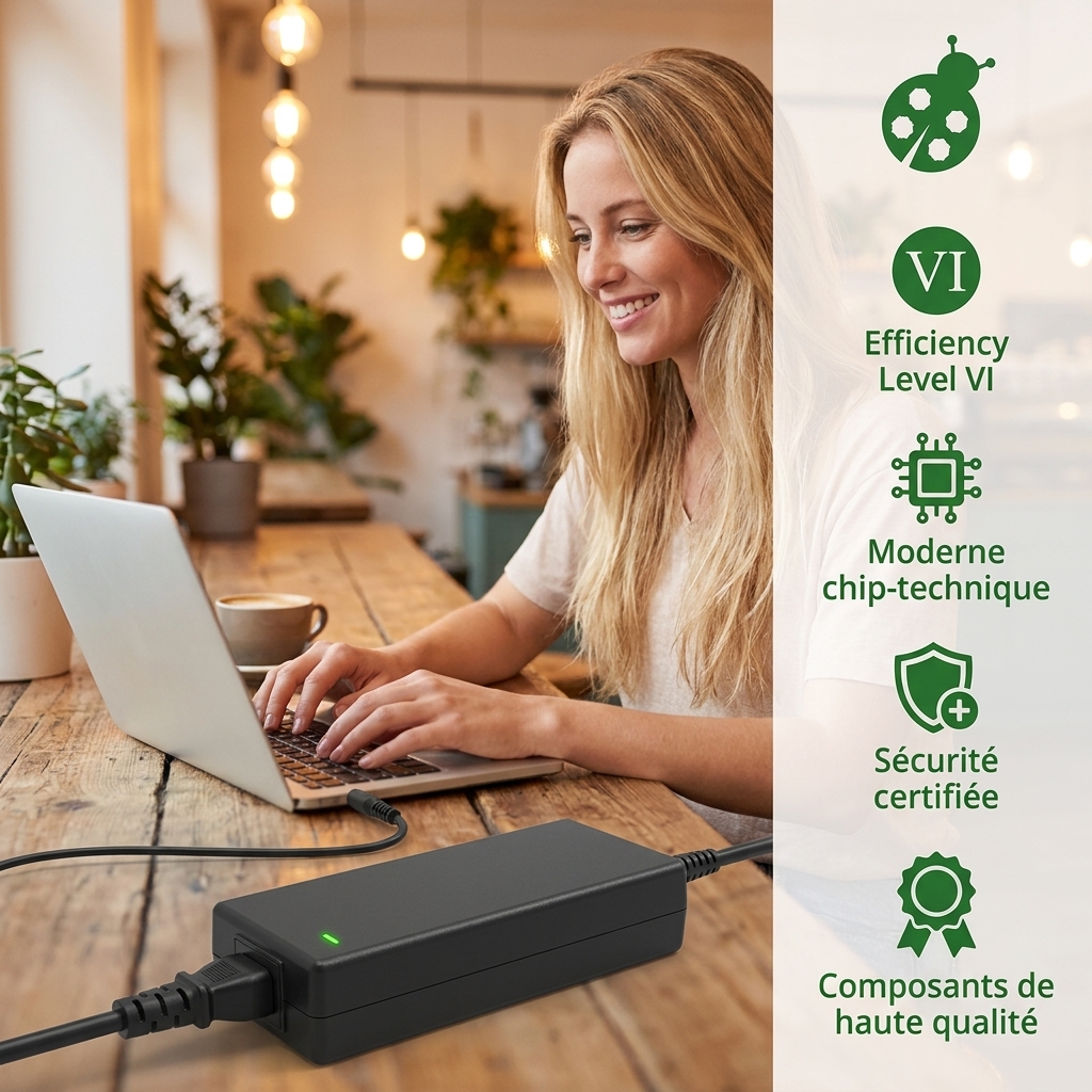 Chargeur ordinateur portable hp  pavilion power 15 cb040nd