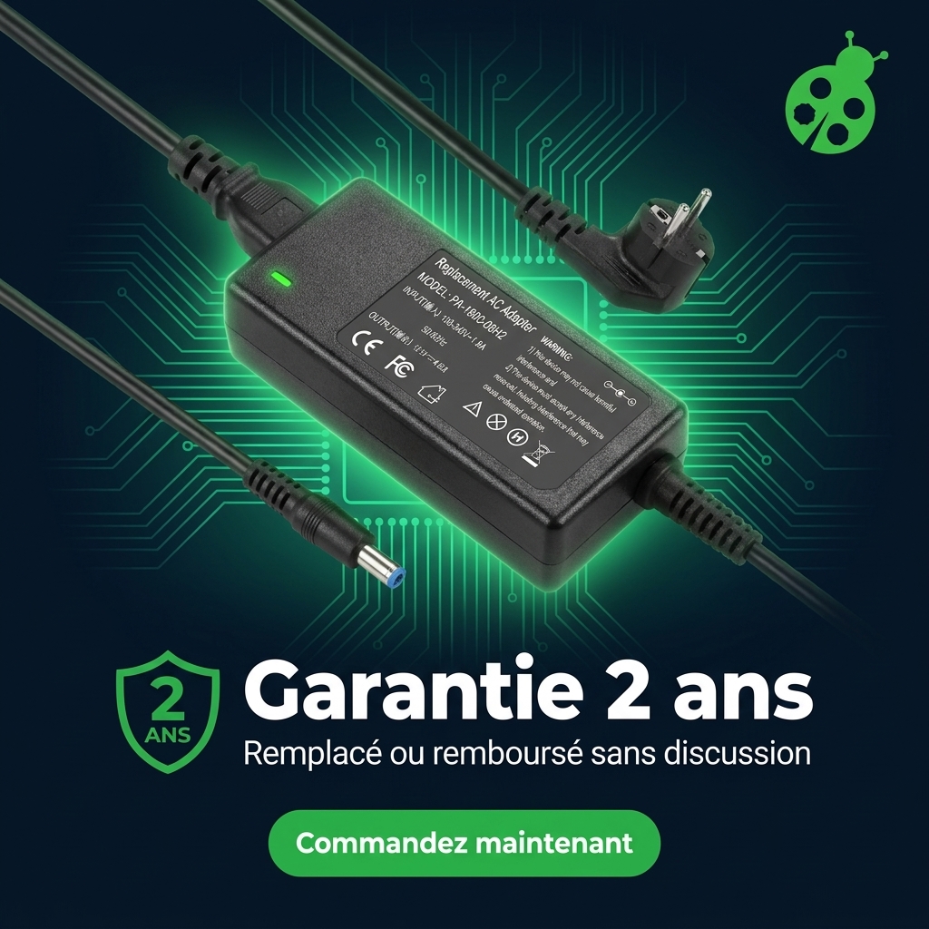 Chargeur ordinateur portable hp  pavilion power 15 cb040nd