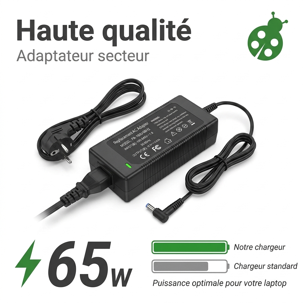 Chargeur ordinateur portable dell inspiron 3500