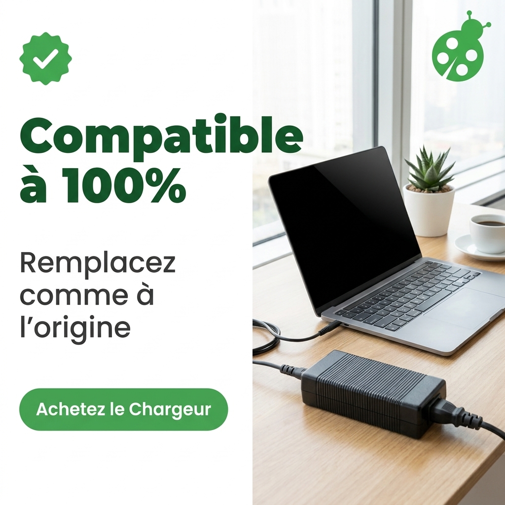 Chargeur ordinateur portable dell inspiron 5593 p90f002