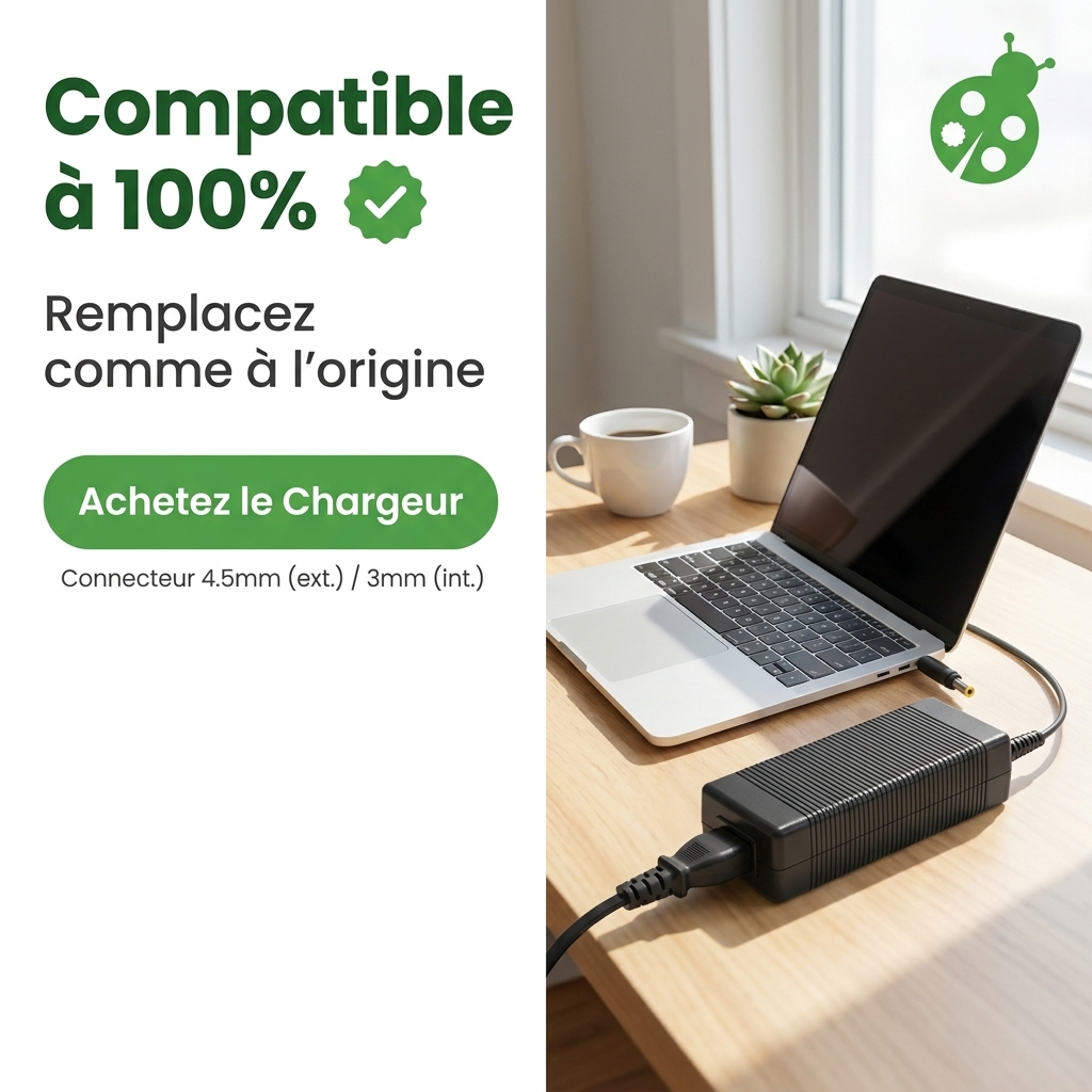 Chargeur ordinateur portable hp  omen 16 c0095nf