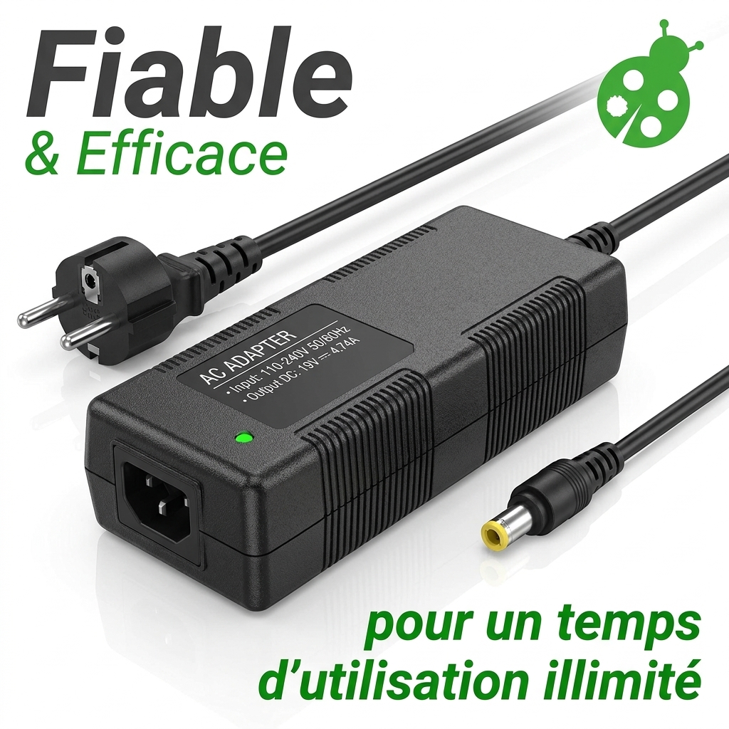 Chargeur ordinateur portable packard bell onetwo s3480