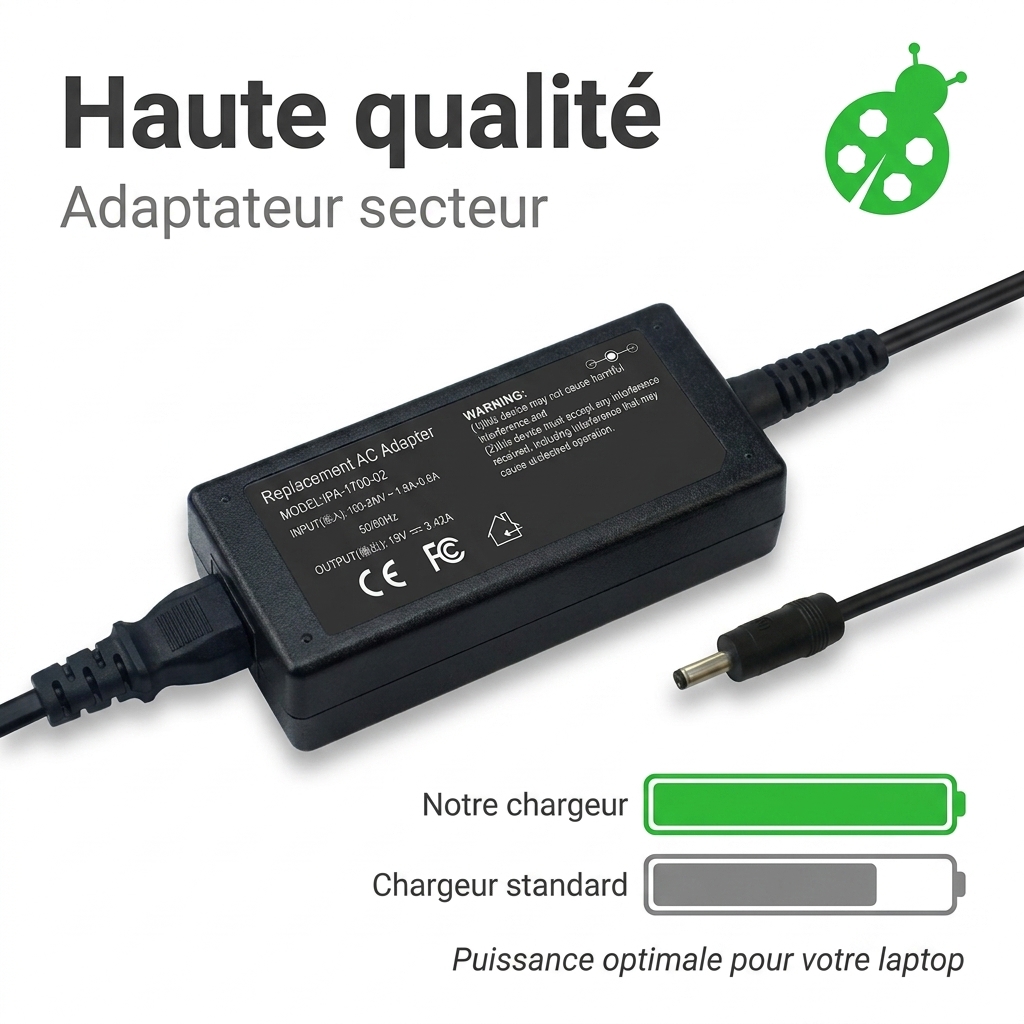 Chargeur ordinateur portable asus e402ya