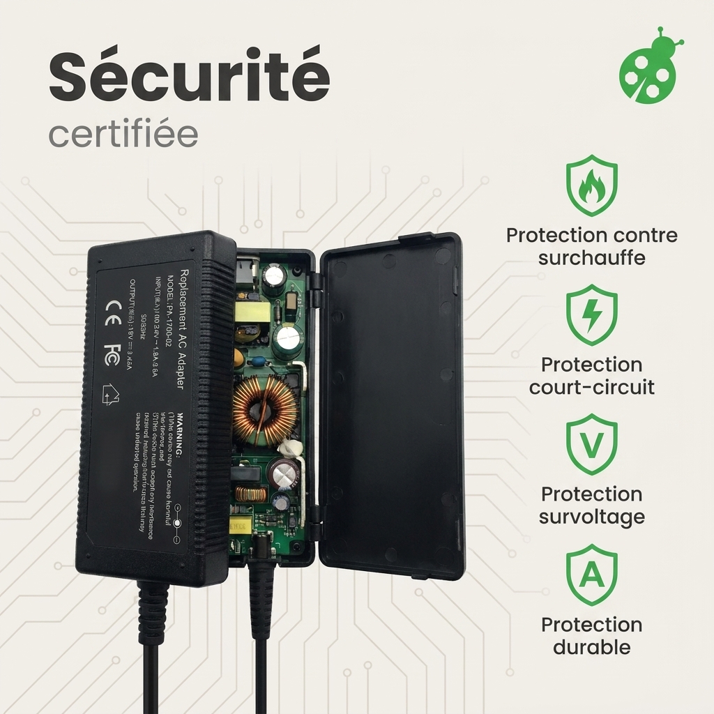 Chargeur ordinateur portable asus e402sa