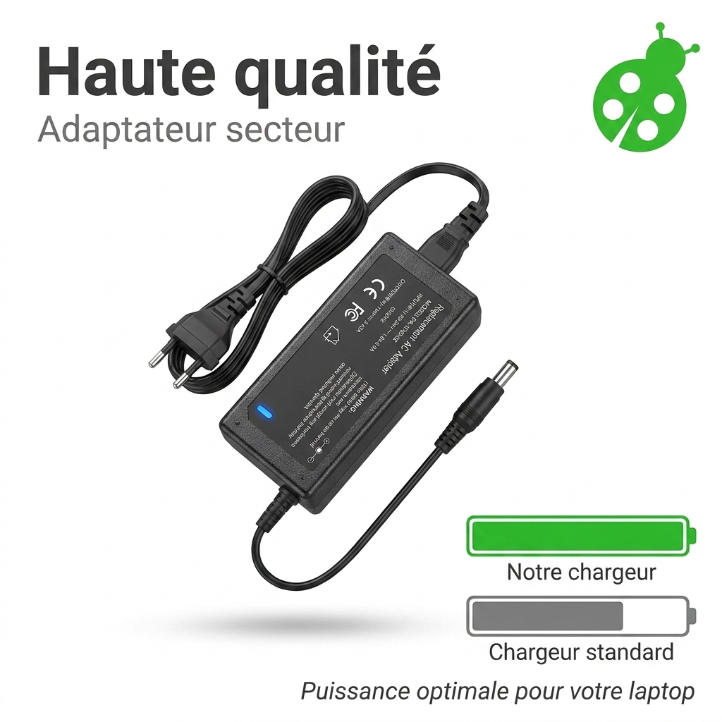 Chargeur ordinateur portable asus e402wa