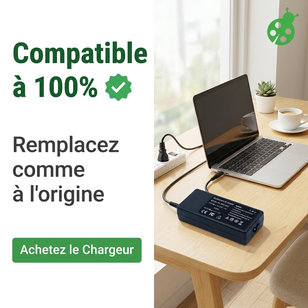 Chargeur ordinateur portable hp  15s fq1032nf