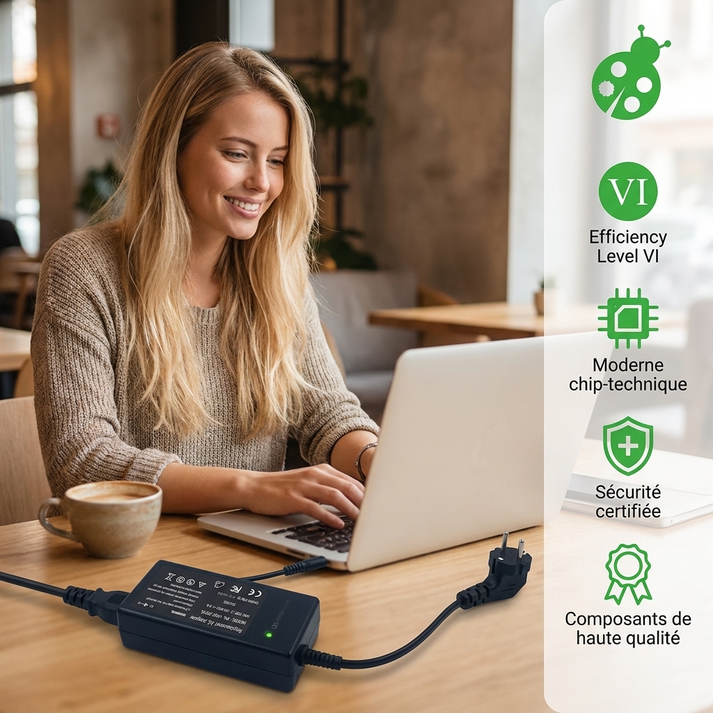 Chargeur ordinateur portable hp  pavilion 15 cw0002nf