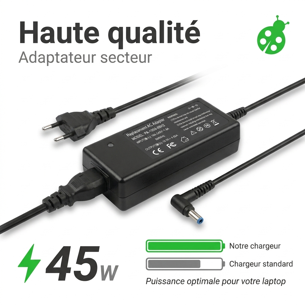 Chargeur ordinateur portable hp  probook 440 g7
