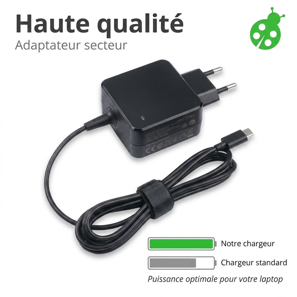 Chargeur ordinateur portable msi ms 1551