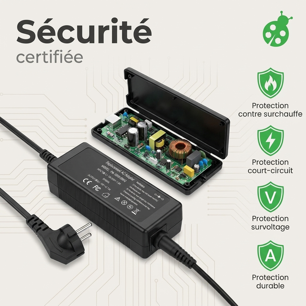 Chargeur ordinateur portable acer aspire 3 a315 23 r7c5ath