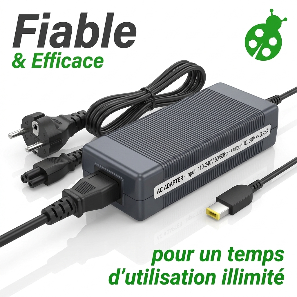 Chargeur ordinateur portable lenovo v330 14ikb