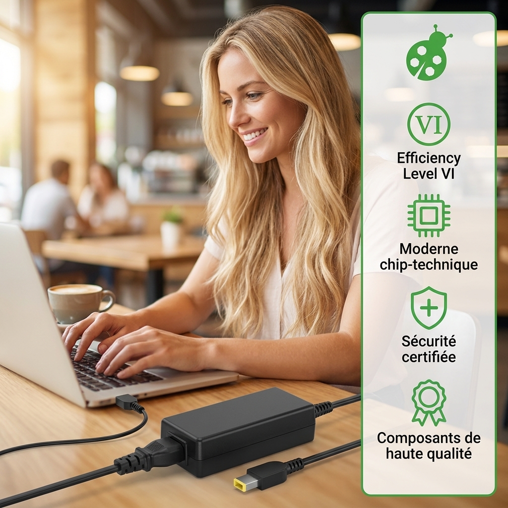 Chargeur ordinateur portable lenovo v330 14ikb