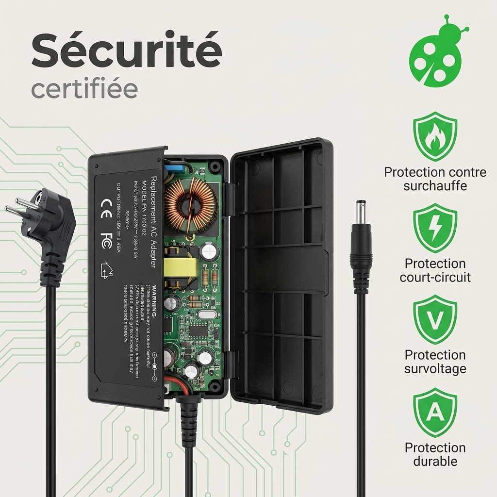 Chargeur ordinateur portable asus r558ub dm252t