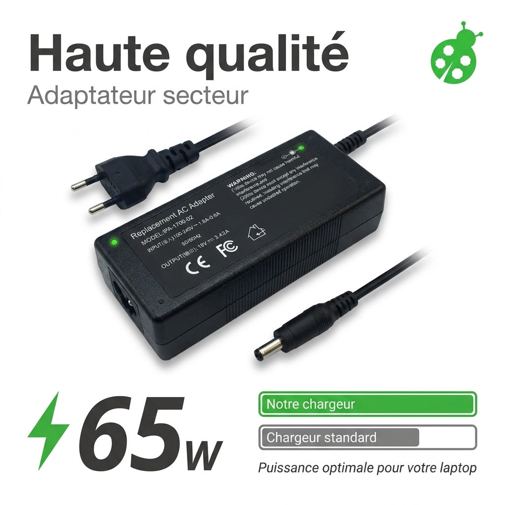 Chargeur ordinateur portable asus r558ur dm458t