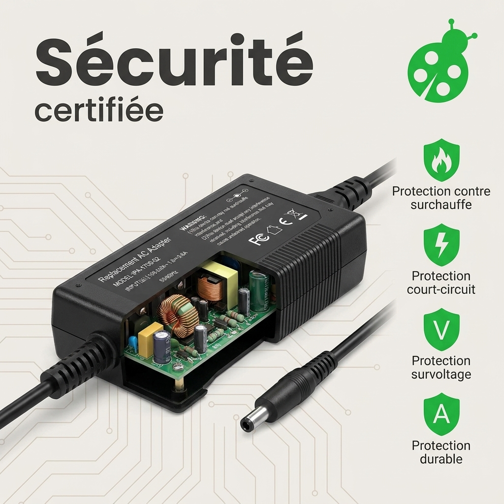 Chargeur ordinateur portable asus r558ur dm458t
