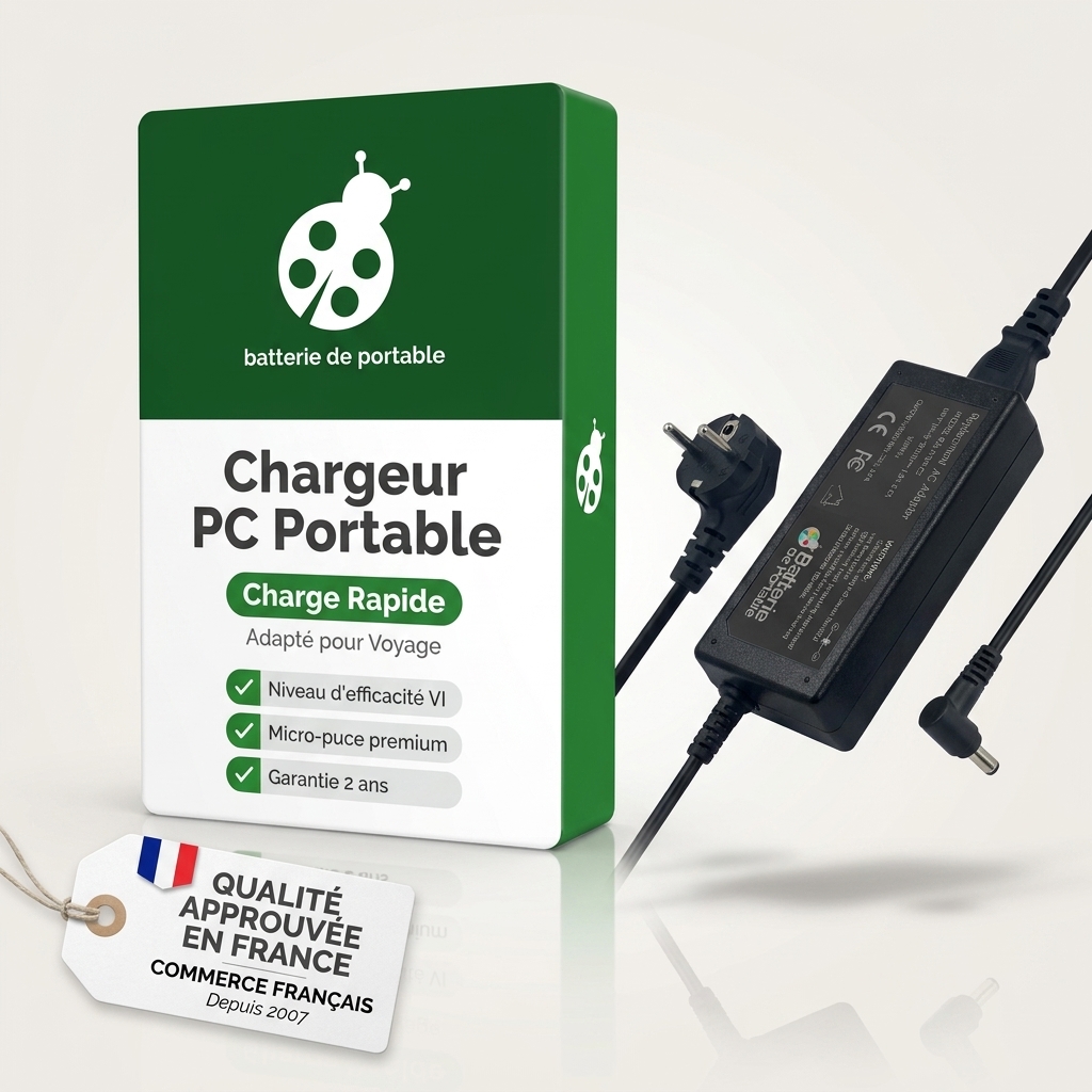 Chargeur ordinateur portable medion akoya e1003