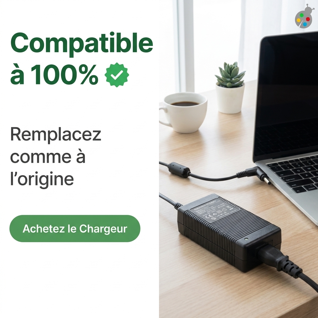 Chargeur ordinateur portable medion akoya e2228t