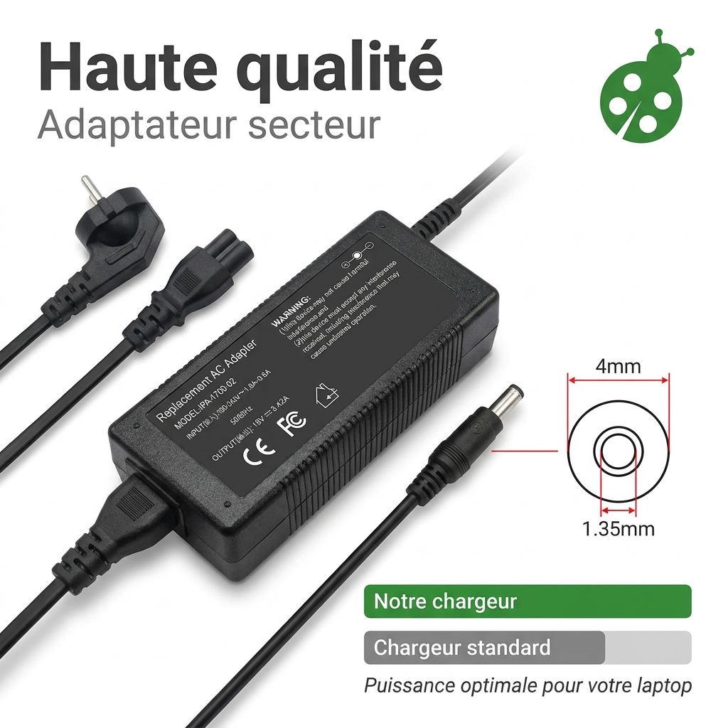 Chargeur ordinateur portable asus x302la fn203t