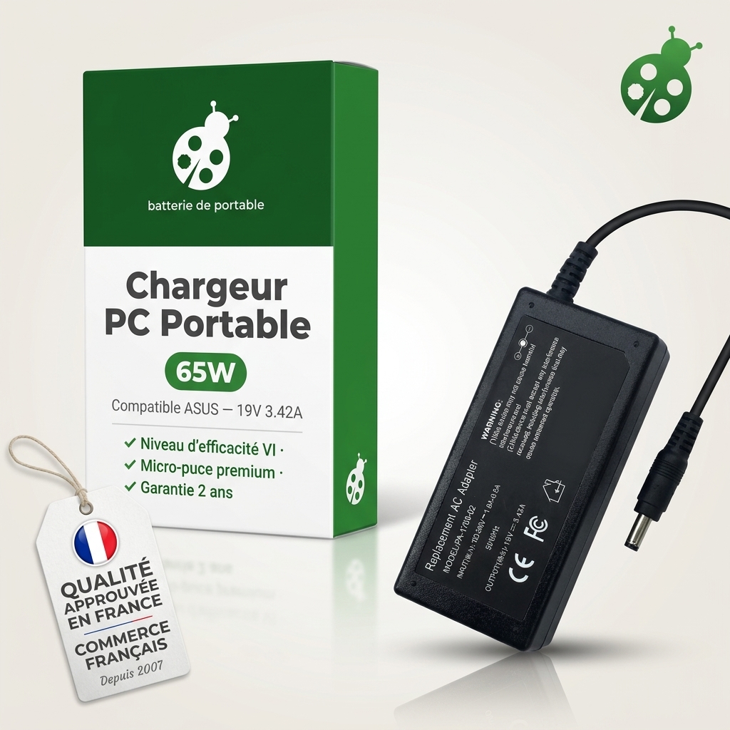 Chargeur ordinateur portable asus x509ua-br112t