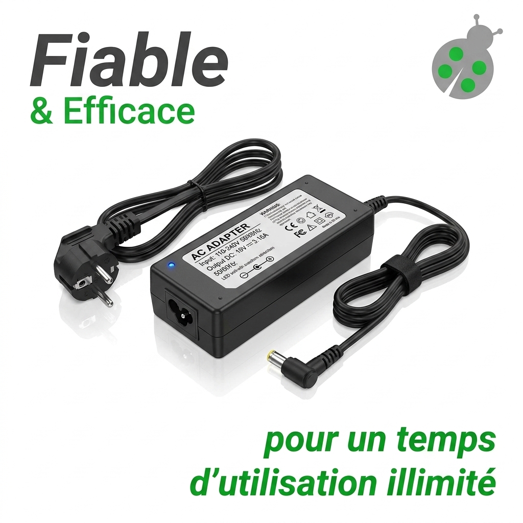 Chargeur ordinateur portable toshiba dynabook satellite pro l50 g 132