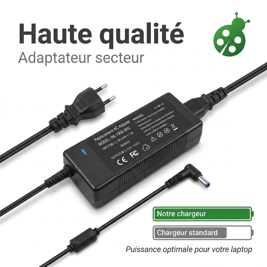 Chargeur ordinateur portable dell vostro 3568ty