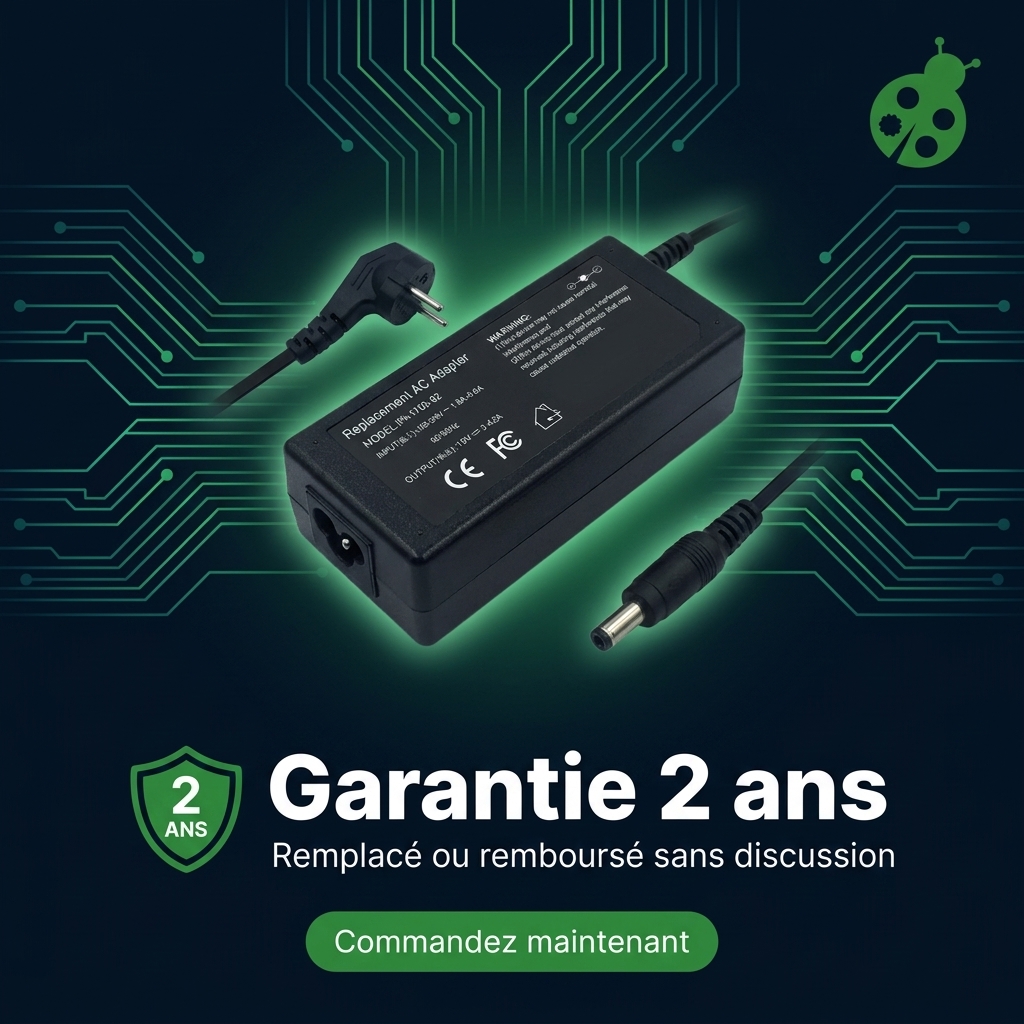 Chargeur ordinateur portable asus zenbook 14 ux433fac a5183r