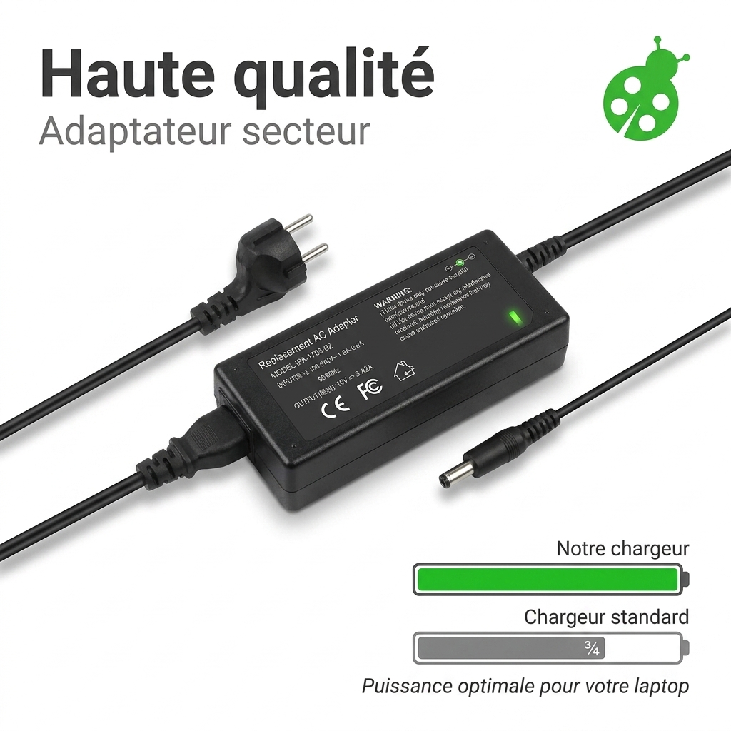 Chargeur ordinateur portable asus zenbook flip 14 ux461fa e1121r