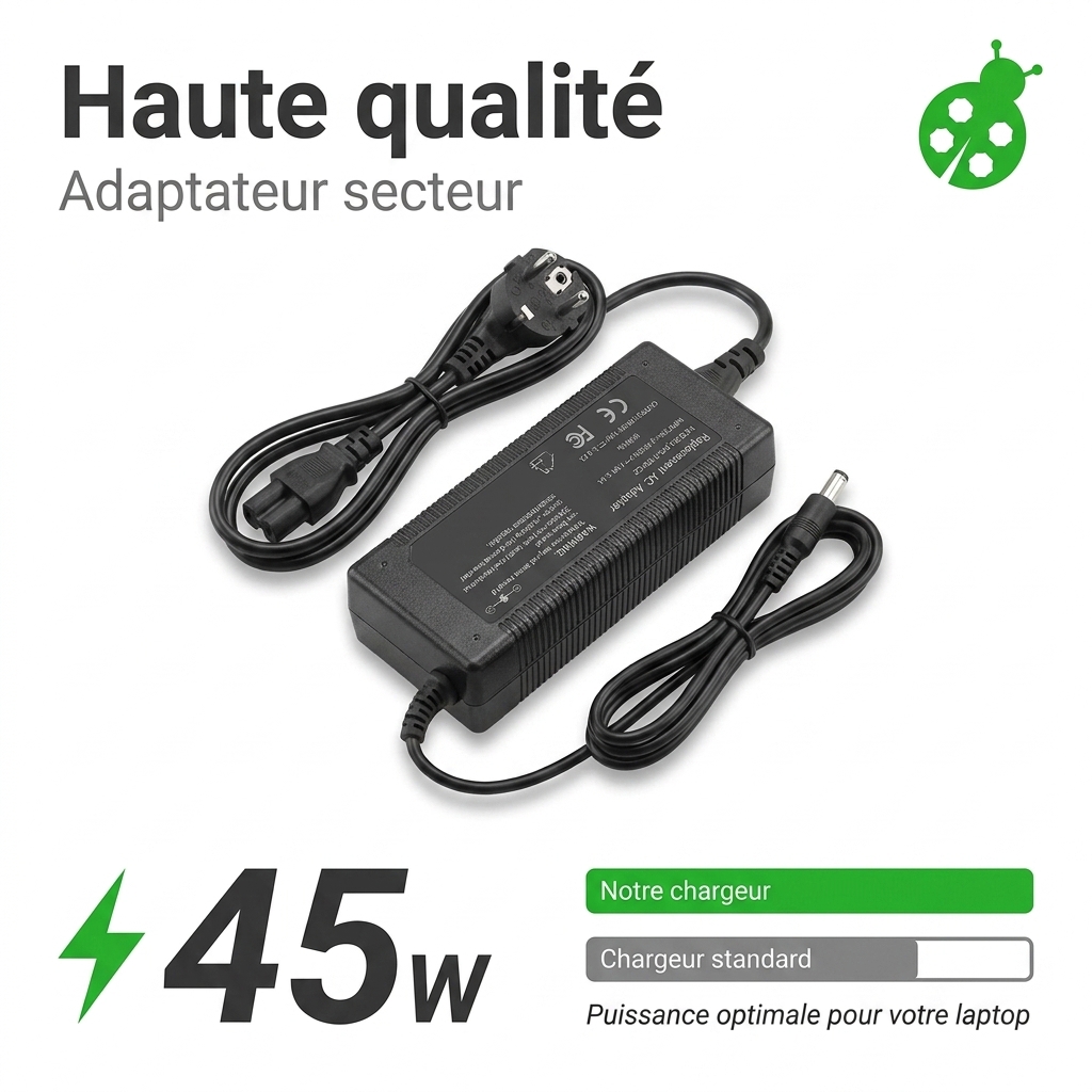 Chargeur ordinateur portable asus zenbook um433da a5058t