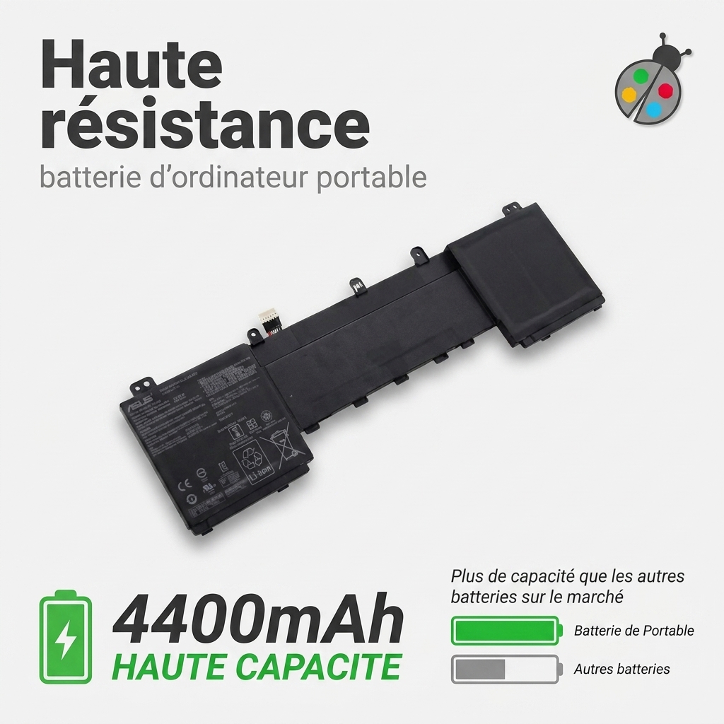 Batterie ordinateur portable asus zenbook pro 15 ux580gd bo058r