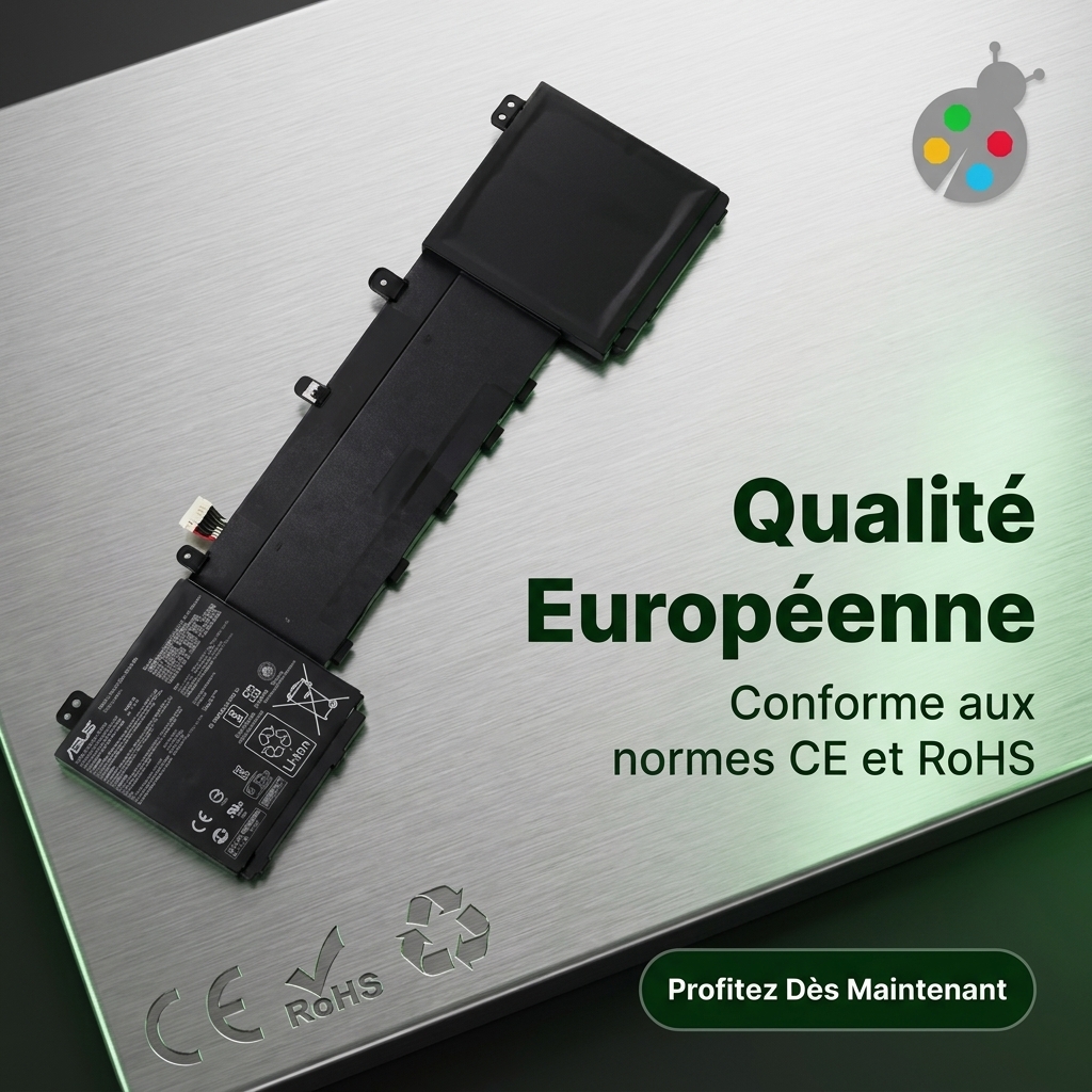 Batterie ordinateur portable asus zenbook pro 15 ux580gd bo058r