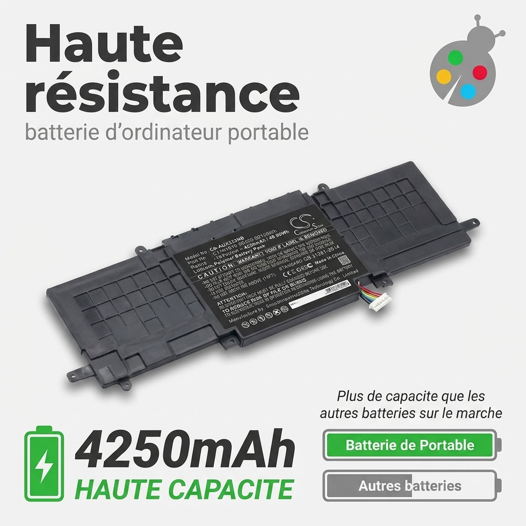 Batterie ordinateur portable asus zenbook 13 ux333