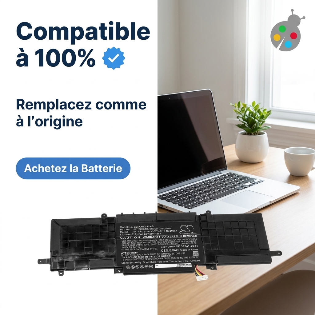 Batterie ordinateur portable asus zenbook 13 ux333