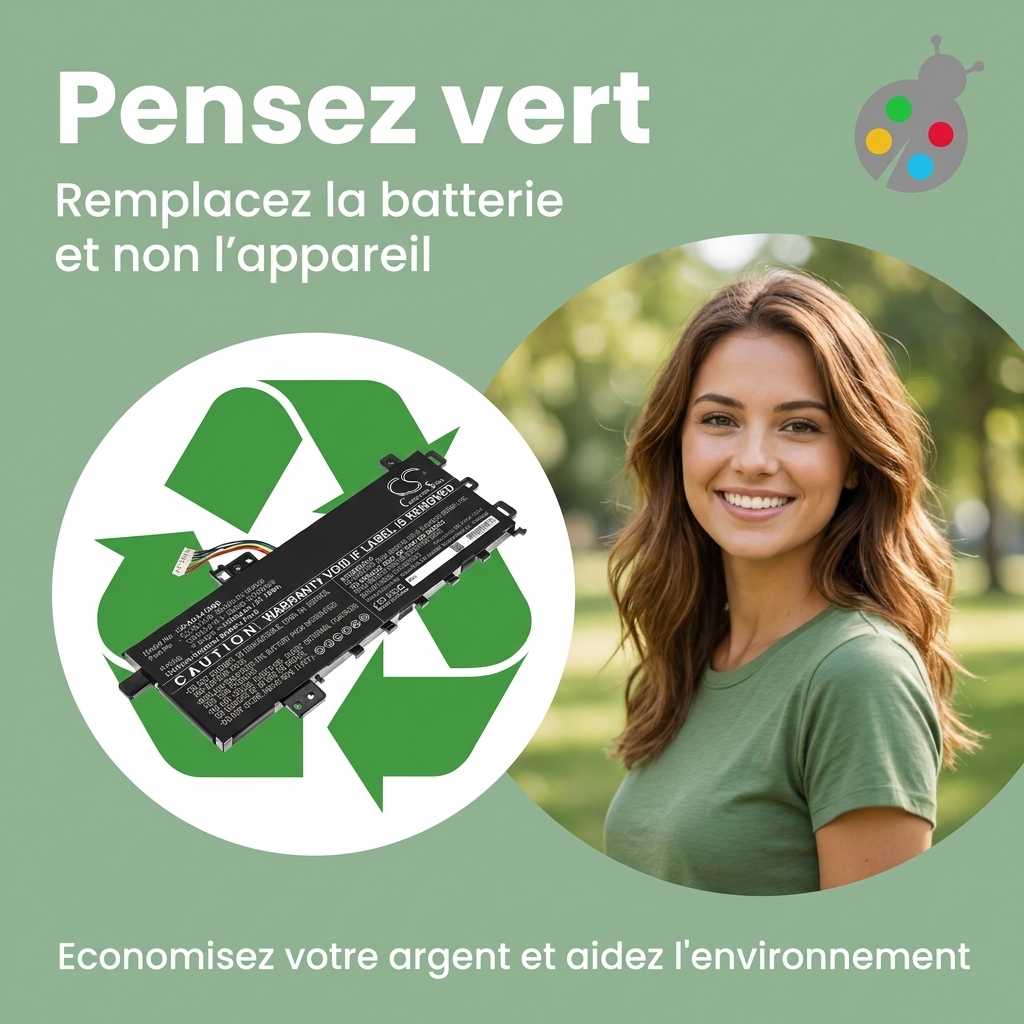 Batterie ordinateur portable asus vivobook s14 s412da ek005t