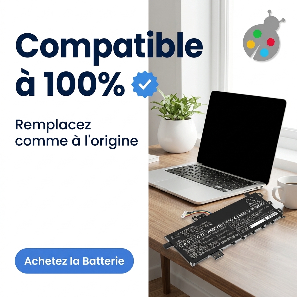 Batterie ordinateur portable asus vivobook s14 s412da ek005t