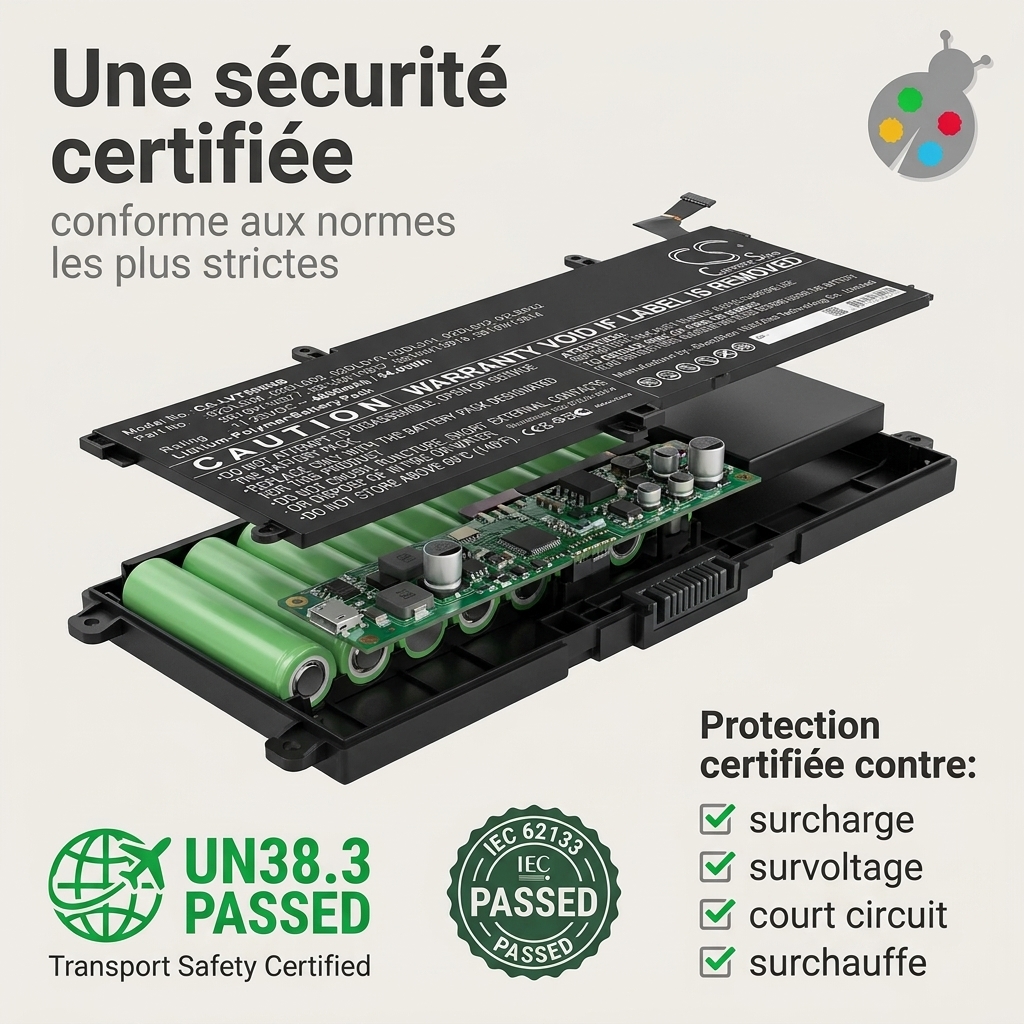 Batterie ordinateur portable lenovo thinkpad t590