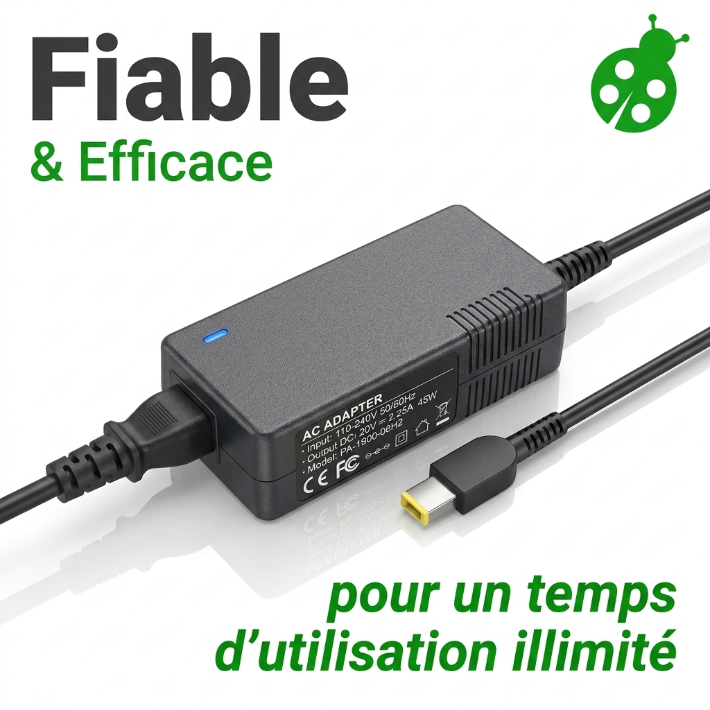 Chargeur ordinateur portable lenovo thinkbook 15 iil 20sm