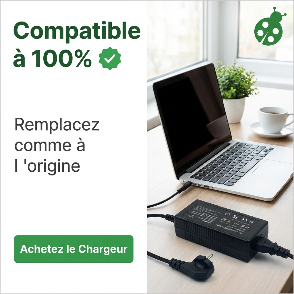 Chargeur ordinateur portable asus e502na go108t