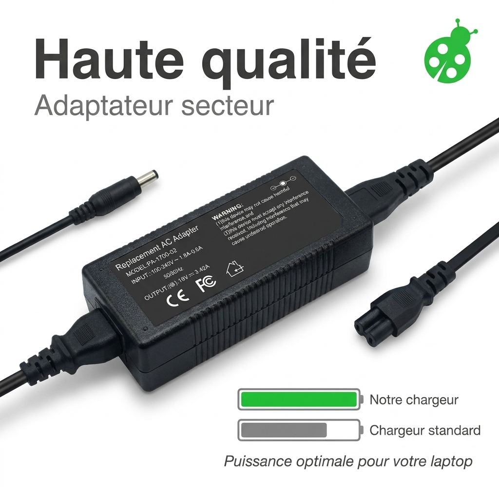 Chargeur ordinateur portable asus vivobook 15 f512fa ab34