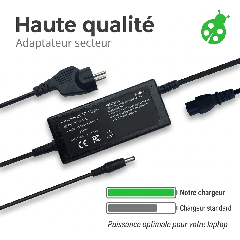 Chargeur ordinateur portable asus y4100fa