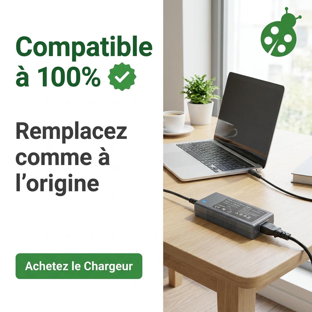 Chargeur ordinateur portable dell inspiron 3793