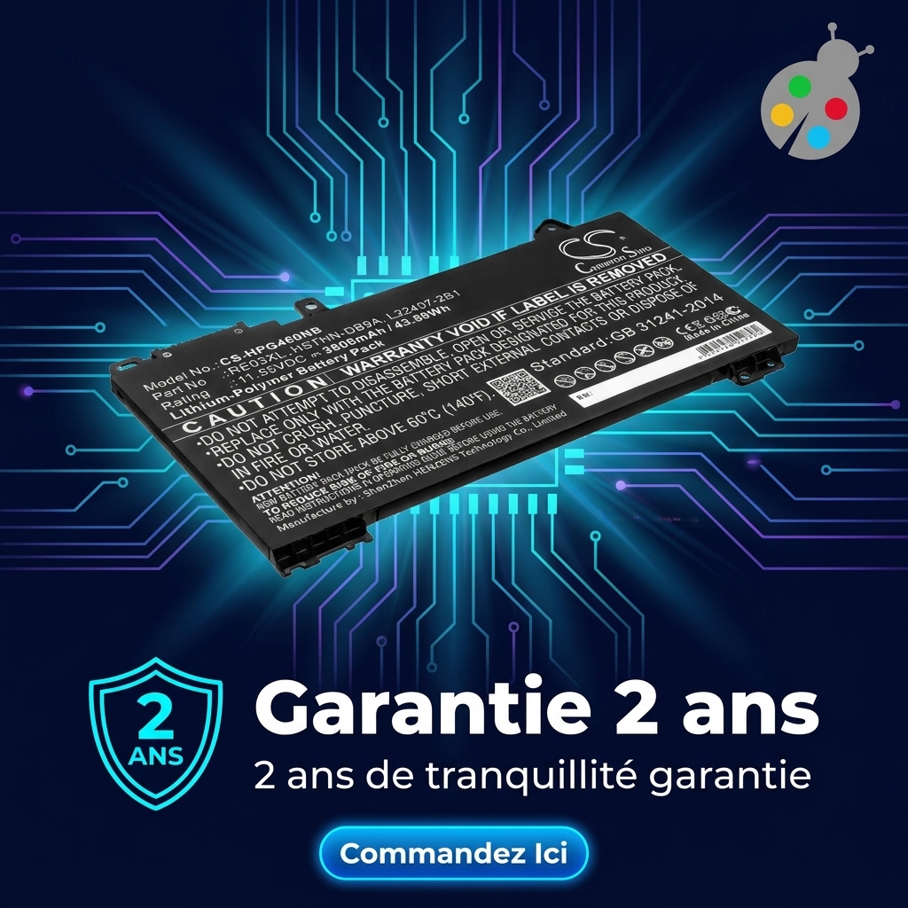 Batterie ordinateur portable hp probook 450 g7