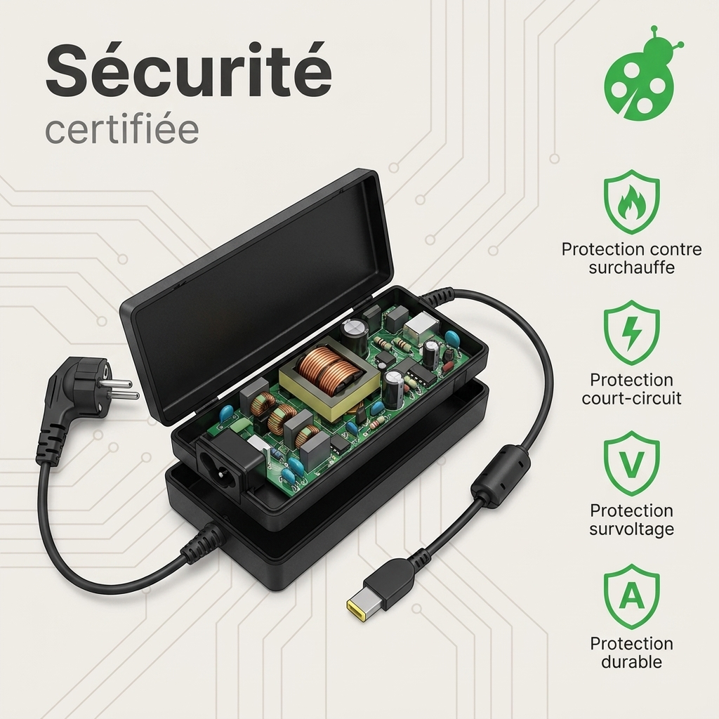 Chargeur ordinateur portable lenovo ideapad l340 17irh
