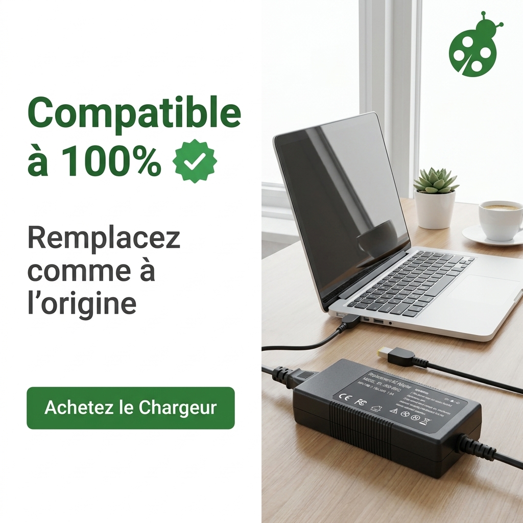 Chargeur ordinateur portable lenovo ideapad l340 17irh