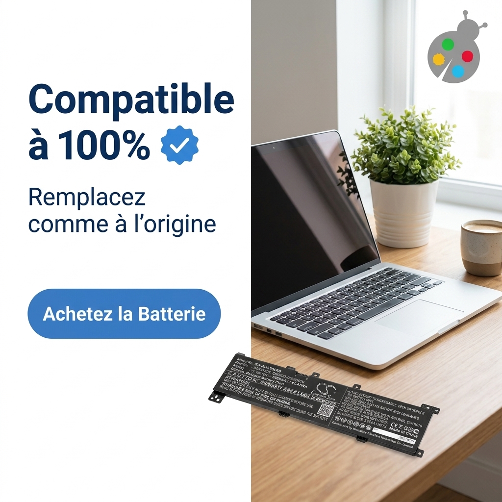 Batterie ordinateur portable asus vivobook pro 17 f705ua bx863t