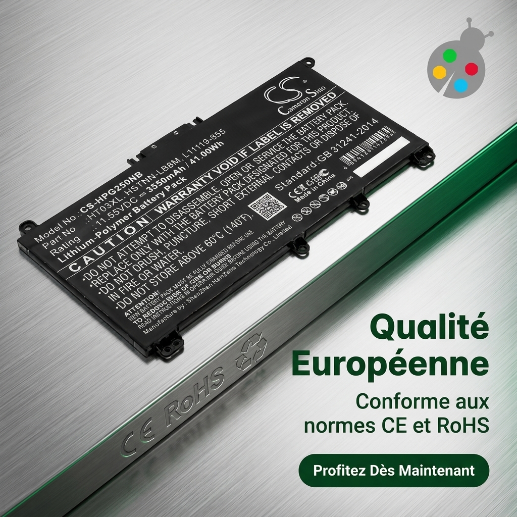 Batterie ordinateur portable hp 17 by0023nf