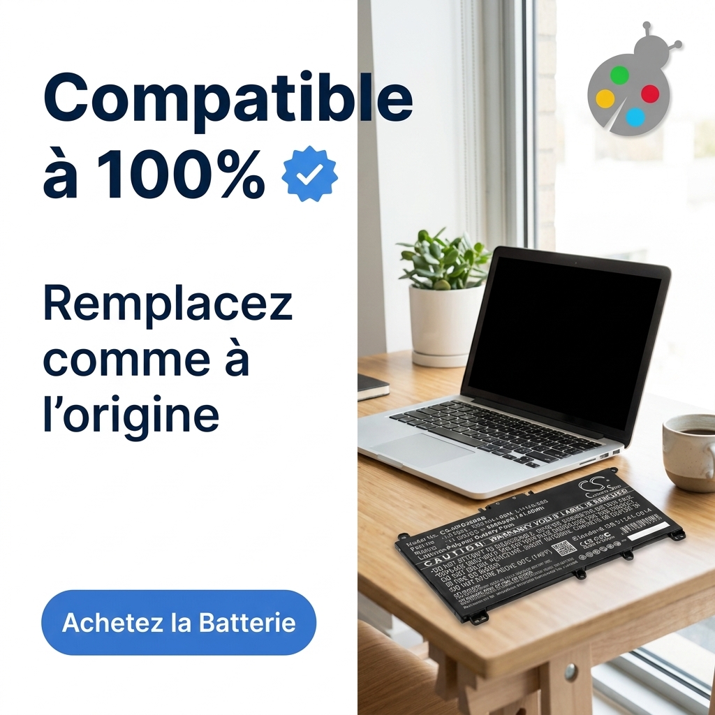 Batterie ordinateur portable hp 17 by0023nf