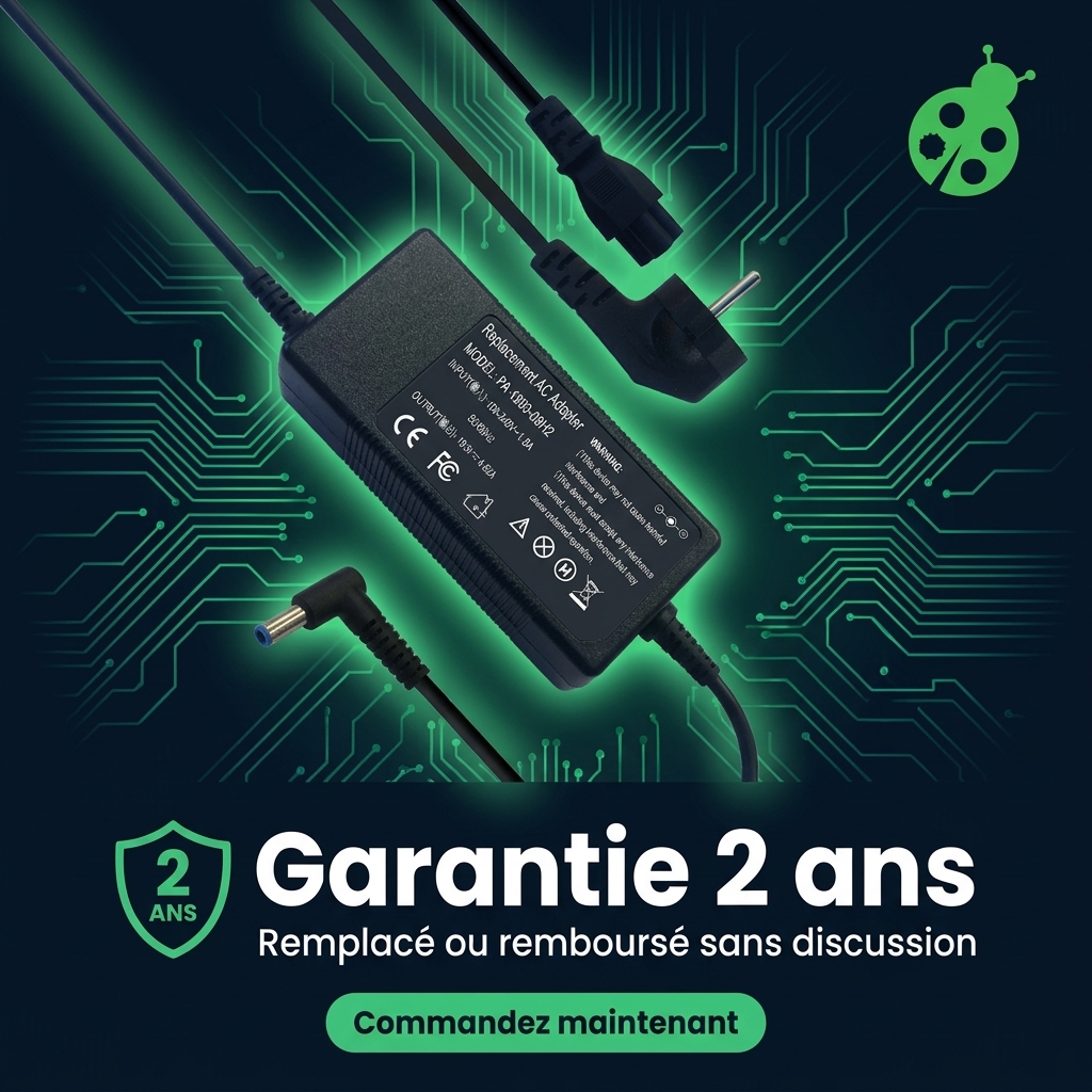 Chargeur ordinateur portable hp  14 df0015ds